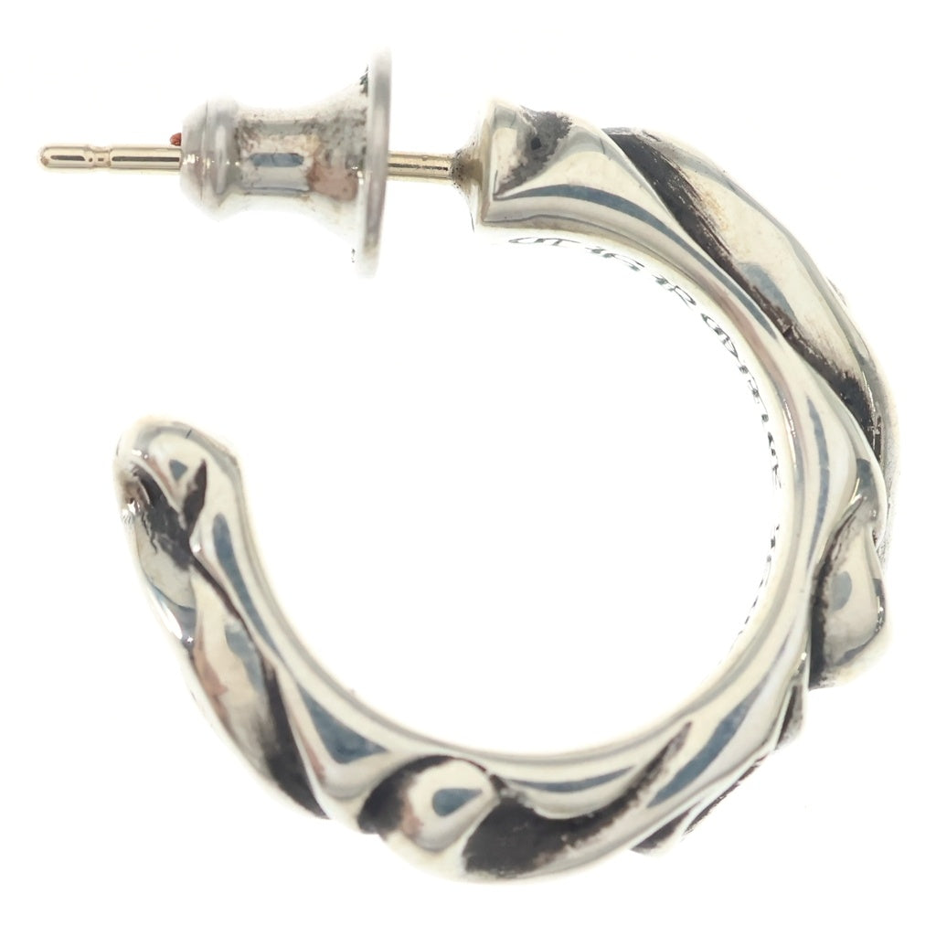 CHROME HEARTS(クロムハーツ) HOOP SCROOL スクロール フープピアス シルバー BCA102