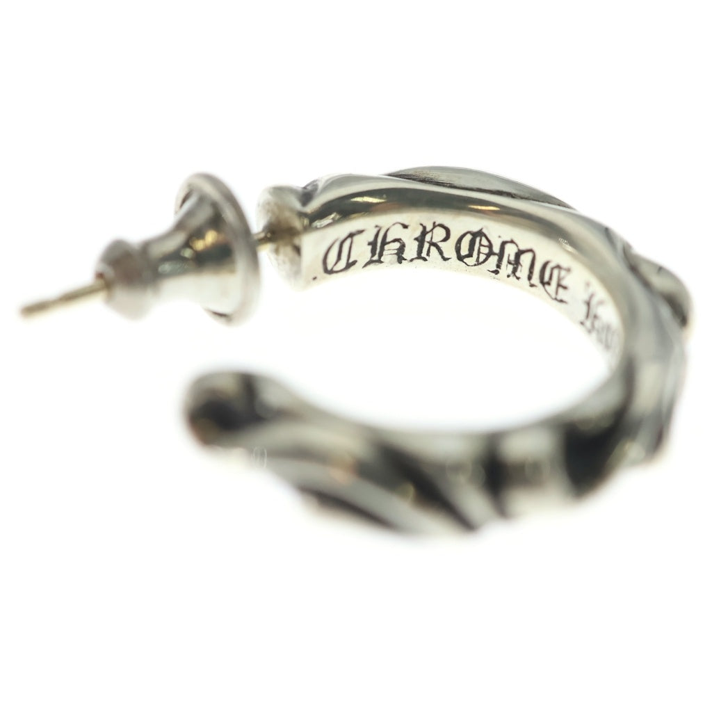 CHROME HEARTS(クロムハーツ) HOOP SCROOL スクロール フープピアス シルバー BCA102