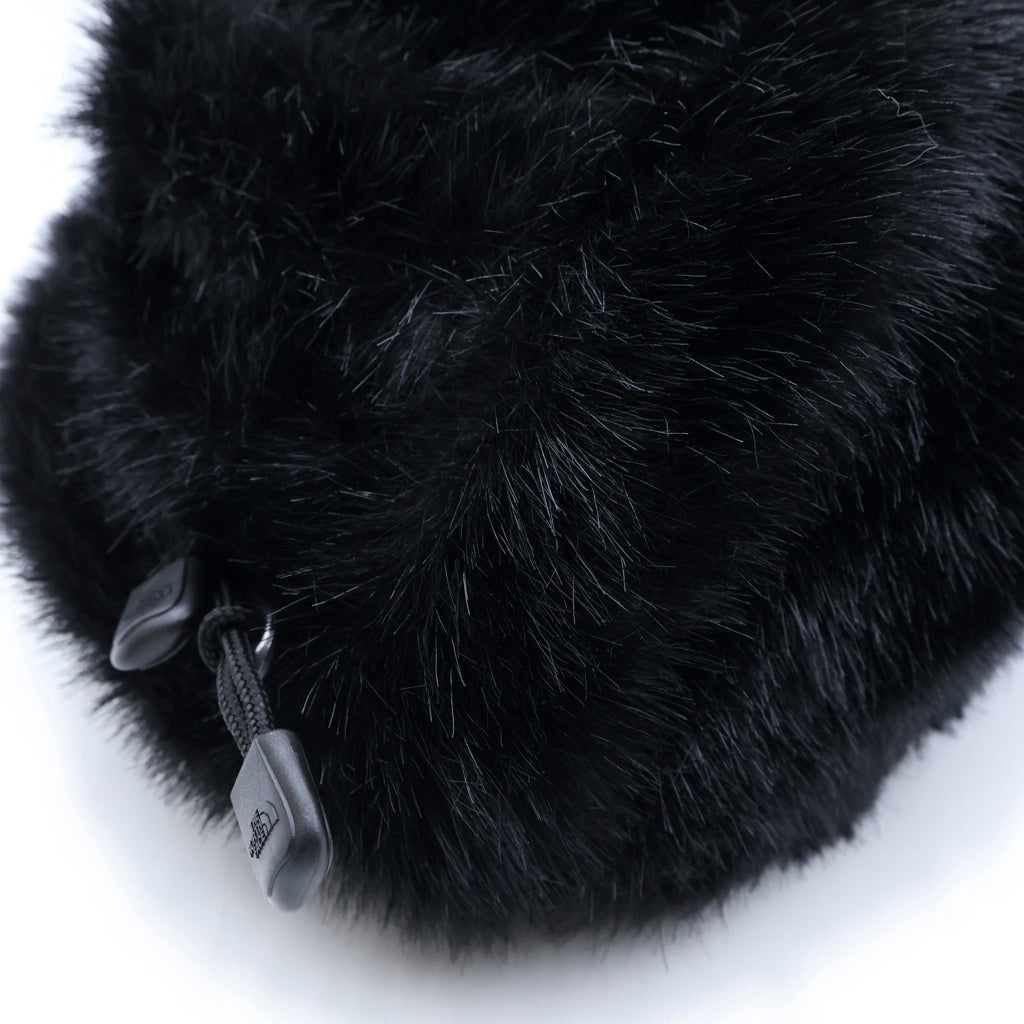 SUPREME(シュプリーム) 20AW ×THE NORTH FACE Faux Fur Waist Bag ザノースフェイス フェイクファー ウエスト ショルダーバッグ ブラック NF0A5G87