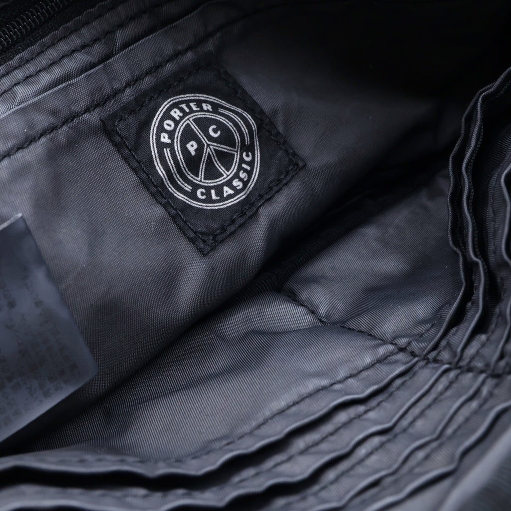 Porter Classic(ポータークラシック) SUPER NYLON WALLET POUCH スーパーナイロン ウォレットポーチ ショルダーバッグ グレー