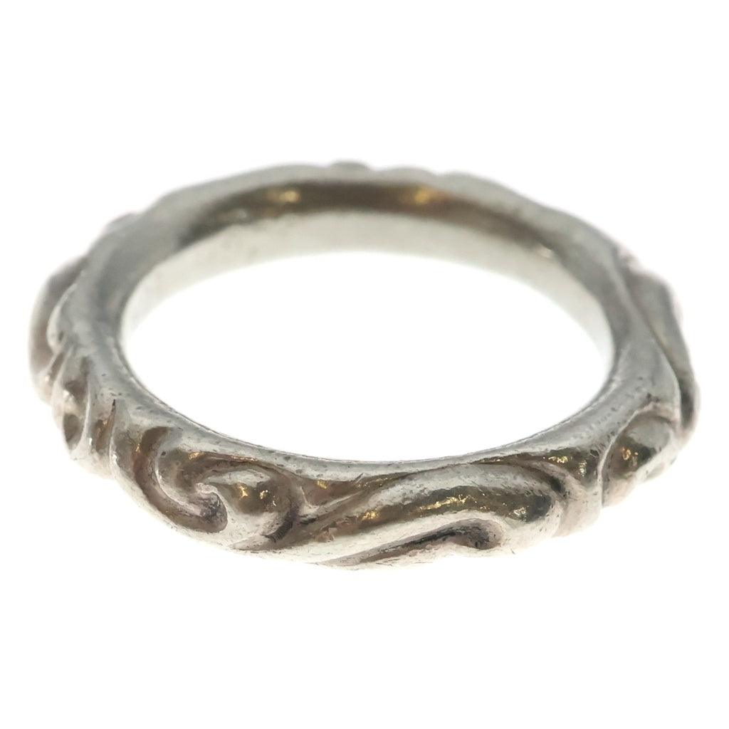 CHROME HEARTS(クロムハーツ) SCRL BAND スクロールバンド リング シルバー BCA351