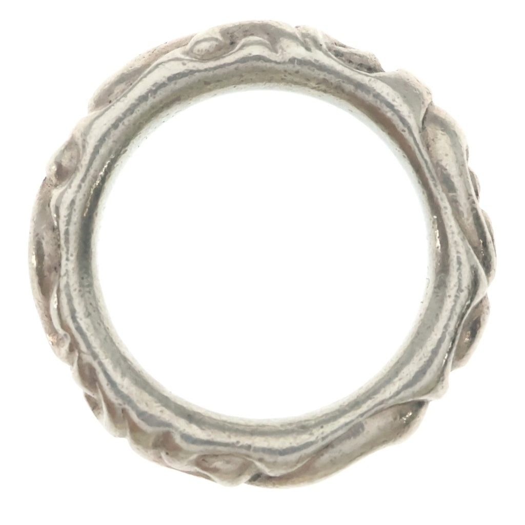 CHROME HEARTS(クロムハーツ) SCRL BAND スクロールバンド リング シルバー BCA351