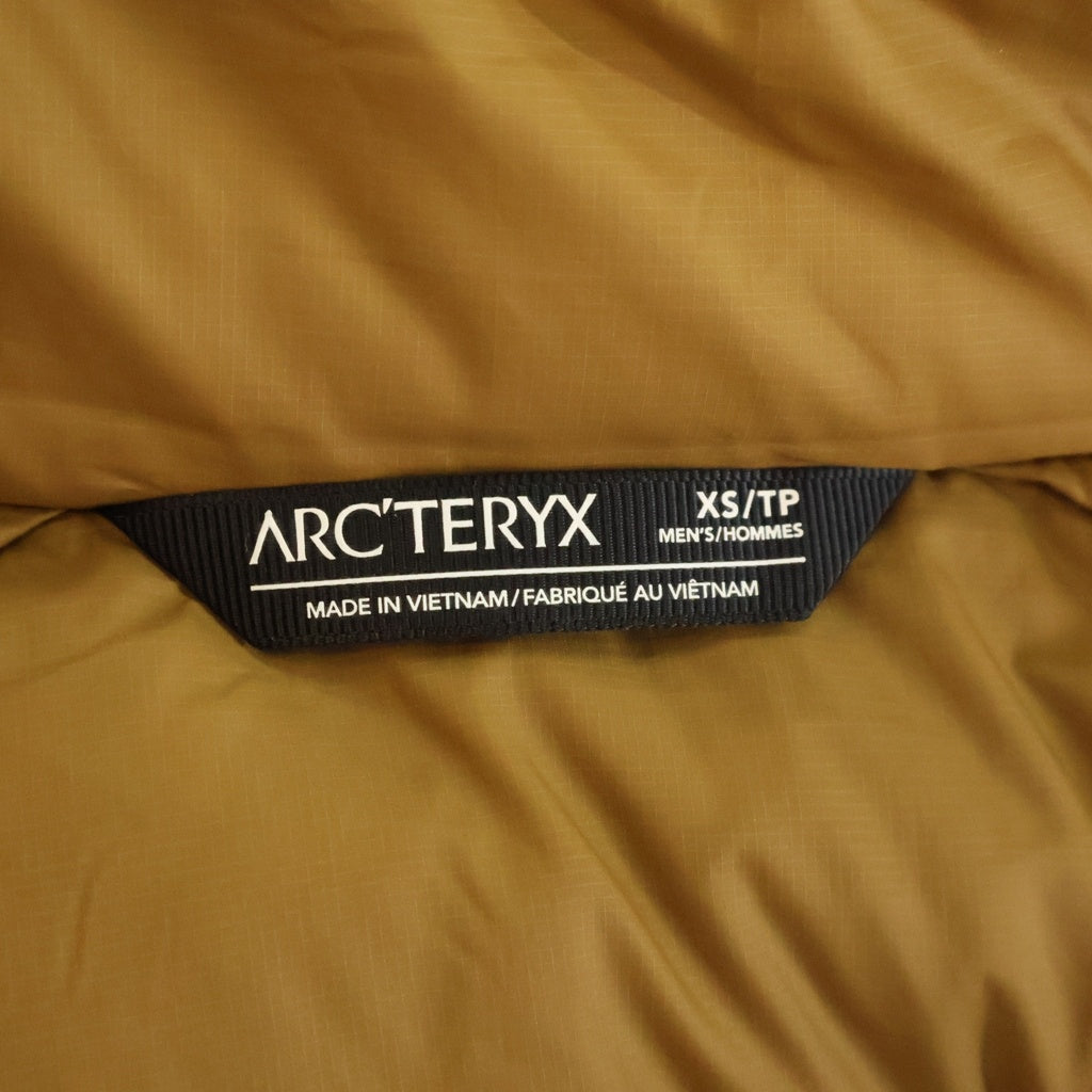 ARC'TERYX(アークテリクス) THERME PARKA サーミーパーカー アームロゴ フーデッド ダウンジャケット ブラウン 29708 139738