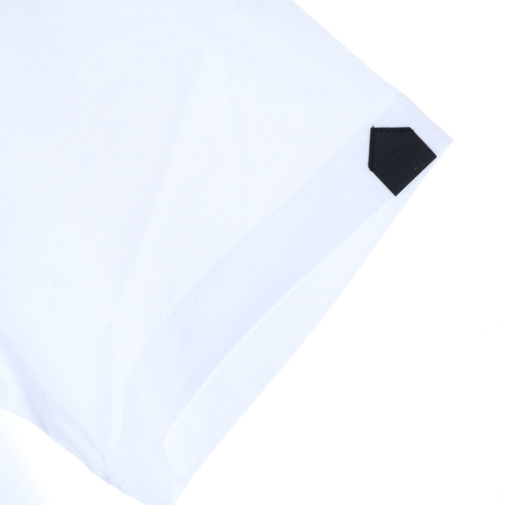 NO BRAND(ノーブランド) ディーエスエムケイニノミヤ フットボールバックプリント クルーネック半袖Tシャツ DSM02T026