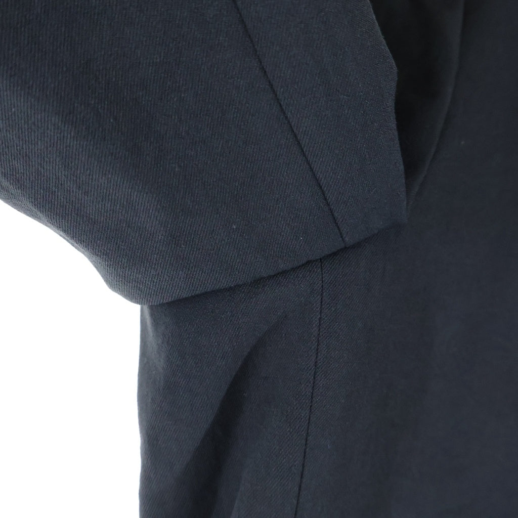 MAISON MIHARAYASUHIRO(メゾンミハラヤスヒロ) in・stru(men-tal). SOLOTECH TWILL JACKET インストルメンタル ソロテックツイル シングルテーラードジャケット ブラック I17JK015-0