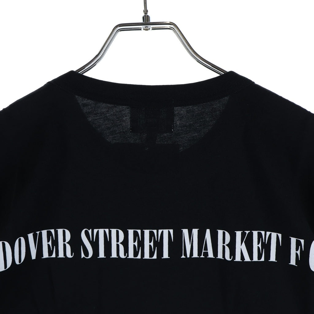 NO BRAND(ノーブランド) ディーエスエムケイニノミヤ フットボールバックプリント クルーネック半袖Tシャツ DSM02T026