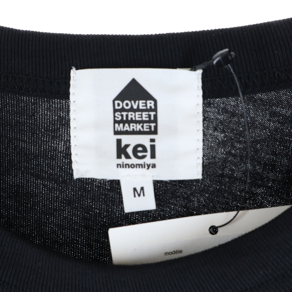 NO BRAND(ノーブランド) ディーエスエムケイニノミヤ フットボールバックプリント クルーネック半袖Tシャツ DSM02T026