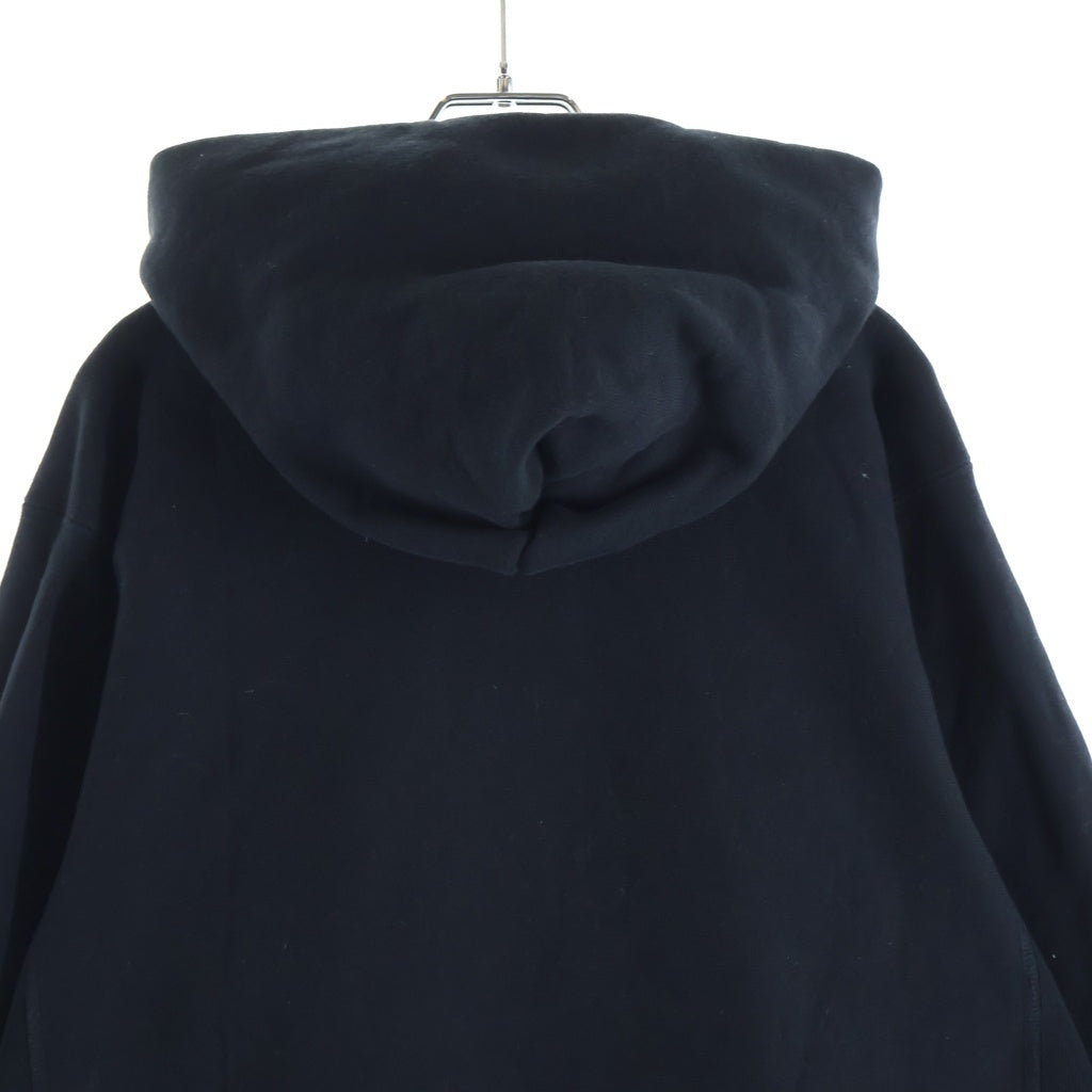 CHAMPION(チャンピオン) ×SOPHNET. REVERSE WEAVE HOODIE ソフネット ロゴエンブロイダリー リバースウィーブ プルオーバーフーディー パーカー ブラック C8-A115