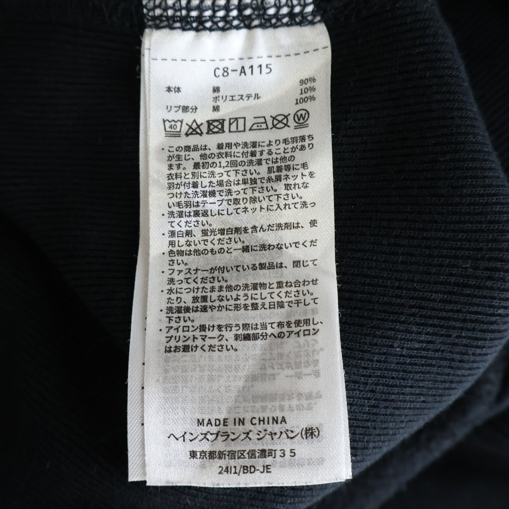 CHAMPION(チャンピオン) ×SOPHNET. REVERSE WEAVE HOODIE ソフネット ロゴエンブロイダリー リバースウィーブ プルオーバーフーディー パーカー ブラック C8-A115
