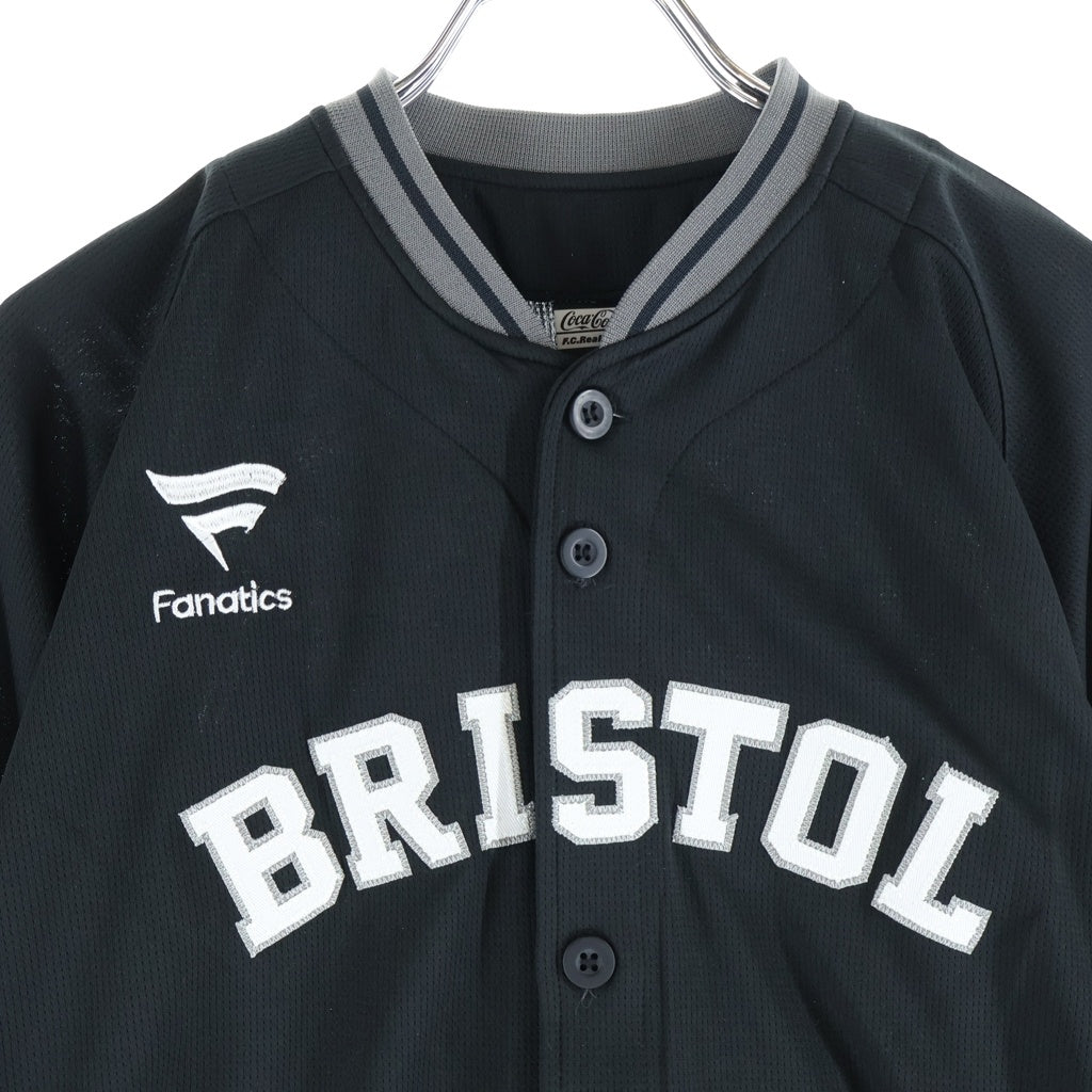 F.C.R.B.(エフシーアールビー) 26SS ×Coca-Cola ×Fanatics STADIUM SHIRT コカコーラ ファナティクス スタジアム半袖シャツ カットソー ブラック FCRB-260166