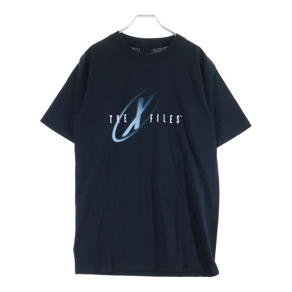 VINTAGE(ヴィンテージ) 90S VINTAGE X-FILES ヴィンテージ エックスファイル FIGHT THE FUTURE バックプリント クルーネック半袖Tシャツ カットソー ブラック