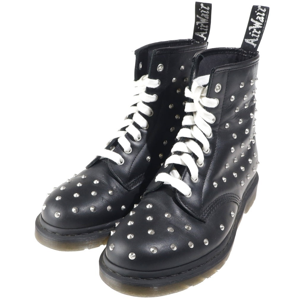 Dr.Martens(ドクターマーチン) 1460 STUD スタッズ 8ホール レースアップレザーブーツ ブラック UK9 27040001