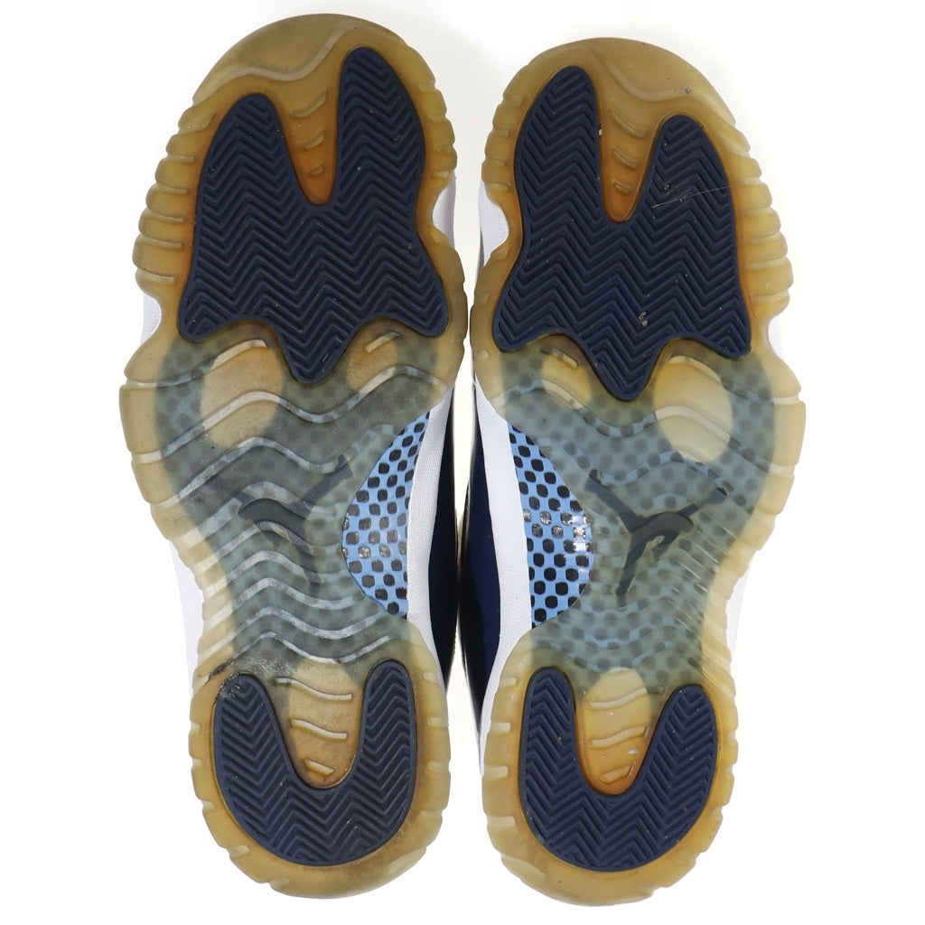 NIKE(ナイキ) AIR JORDAN 11 RETRO WIN LIKE 82 エアジョーダン レトロ ウィンライク82 ハイカットスニーカー ホワイト/ブルー US10/28cm 378037-123
