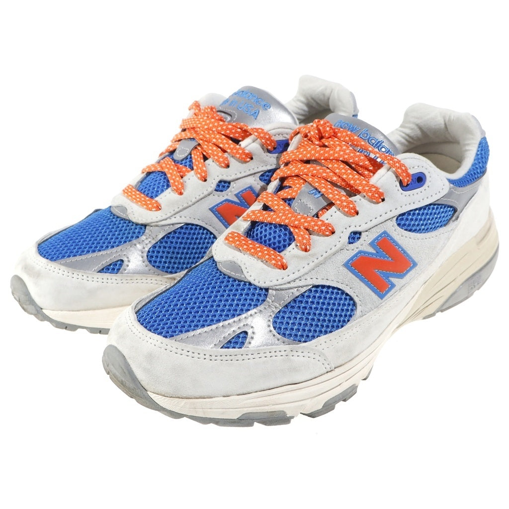 New Balance(ニューバランス) ×KITH Madison Square Garden キス マディソンスクエアガーデン ローカットスニーカー ホワイト/ブルー US8.5/26.5cm U993MS