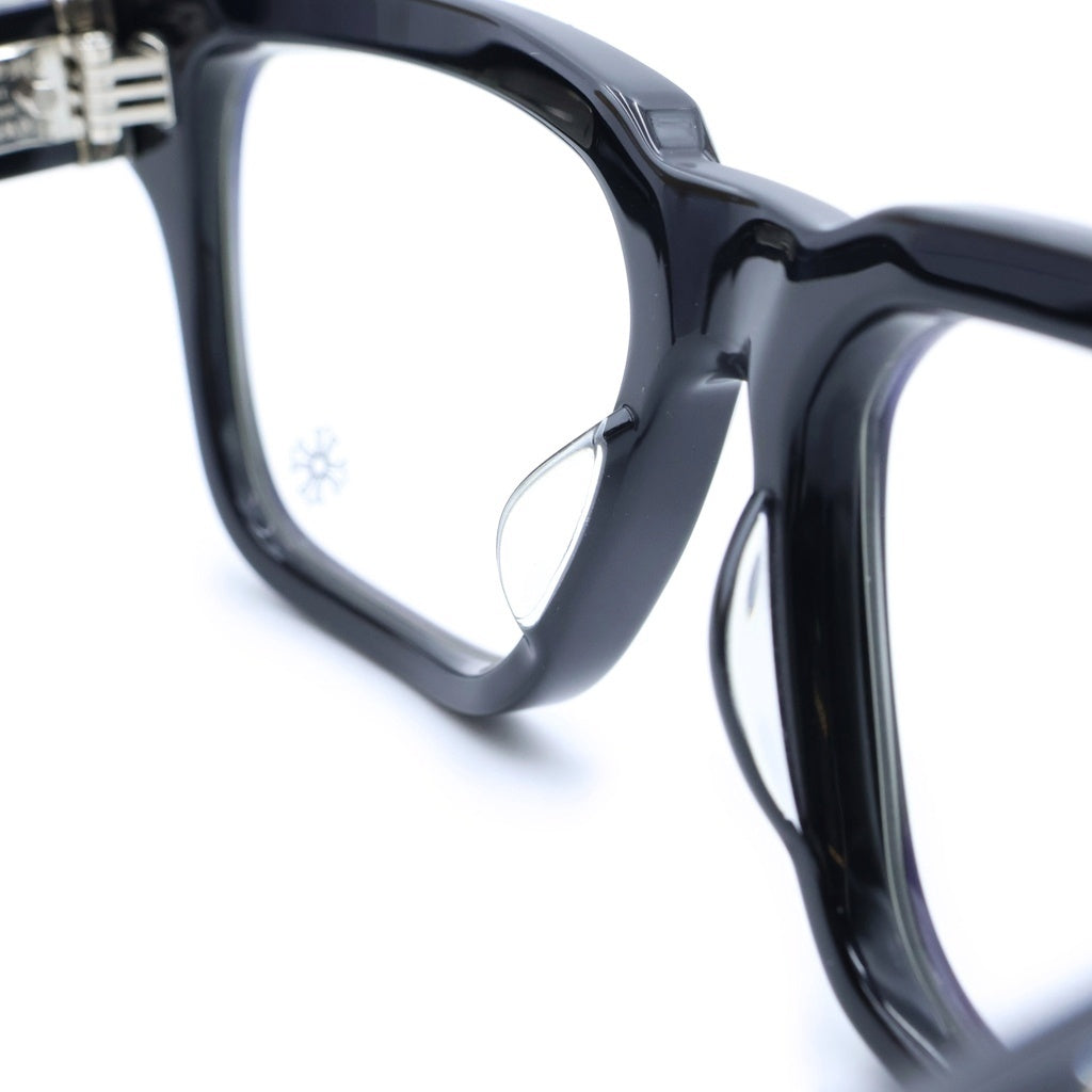 CHROME HEARTS(クロムハーツ) MIDIXATHRILL I スクエアフレーム ウェリントンサングラス メガネ ブラック