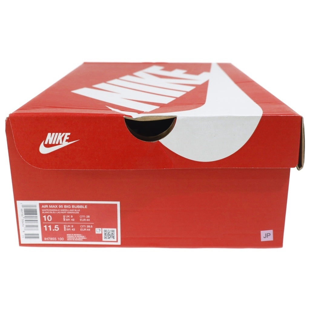 NIKE(ナイキ) AIR MAX 95 BIGBUBBLE エアマックス ビッグバブル ローカットスニーカー ホワイト/ブルー US10/28cm IH7855-100