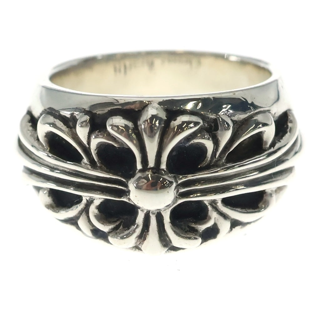 CHROME HEARTS(クロムハーツ) FLRL CRS フローラルクロス リング シルバー BCA346