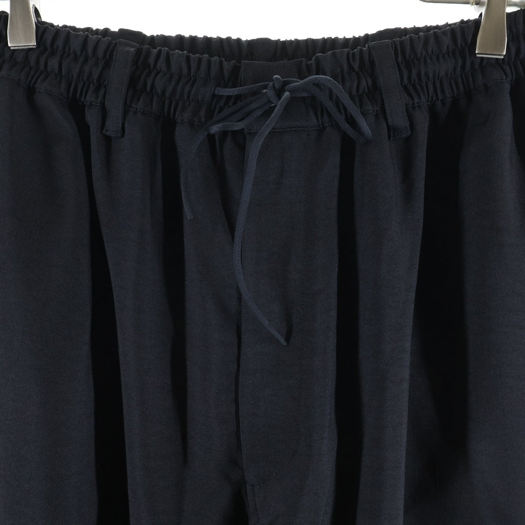 Y-3(ワイスリー) 25AW SPORT UNIFORM BASKETBALL PANTS ロゴプリント スポーツユニフォーム バスケットボール サイドライン ワイドパンツ ブラック KH3046 KH3040