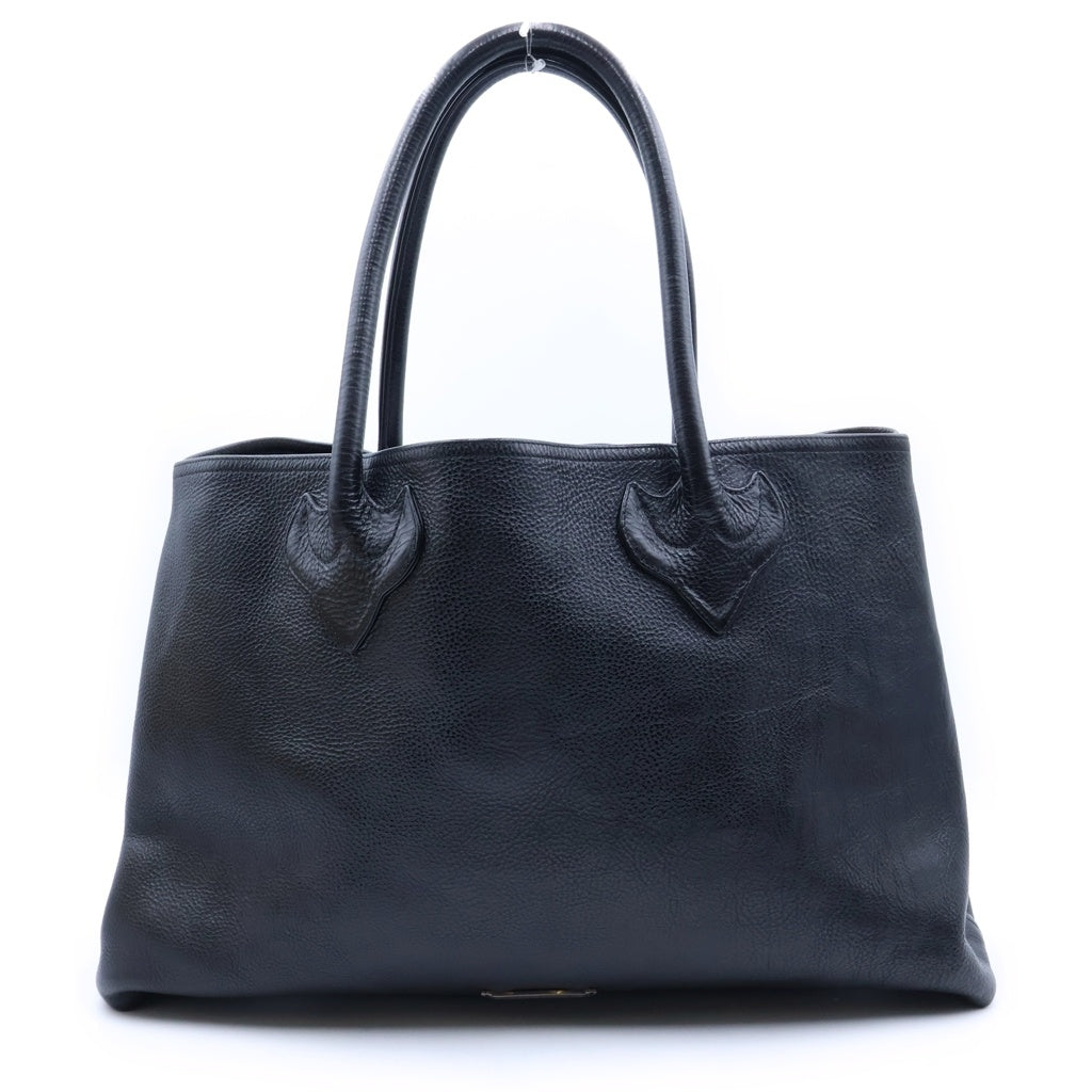 クロムハーツ　顧客限定　レア　入手困難　ブラック CHROME HEARTS(クロムハーツ) TOTE W/SNP 3CEME 3セメタリークロス