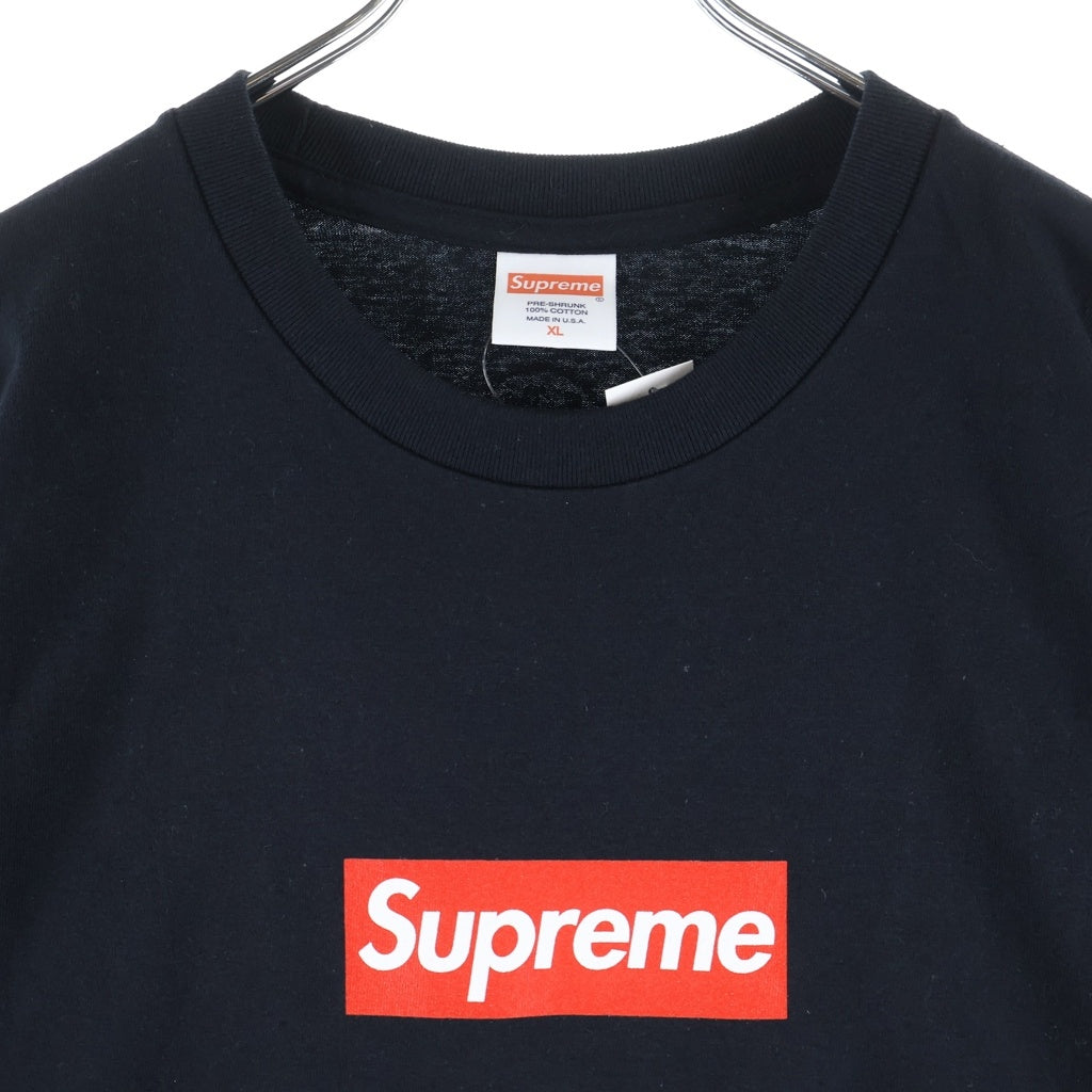 SUPREME(シュプリーム) 14SS Box Logo Tee 20th Anniversary 20周年 ボックスロゴ クルーネック半袖Tシャツ カットソー ブラック
