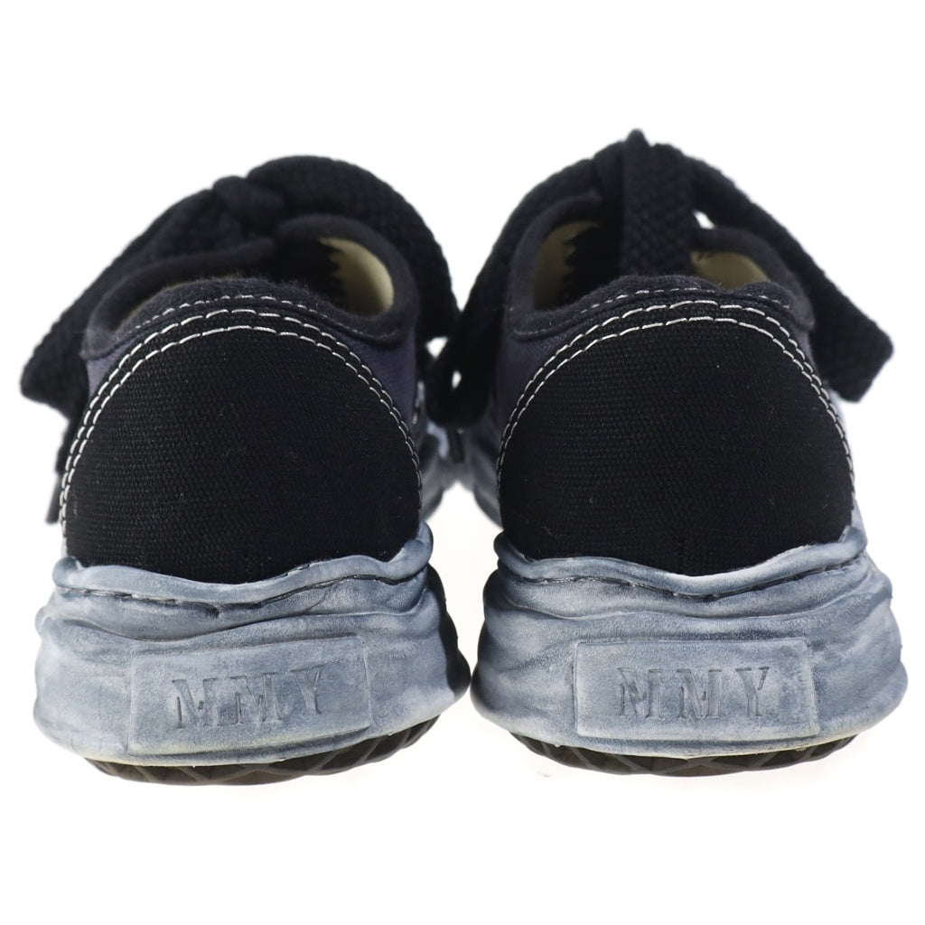 MAISON MIHARAYASUHIRO(メゾンミハラヤスヒロ) BAKER ORIGINAL SOLE OVER DYED CANVAS LOW TOP SNEAKER ベイカー オーバーダイソール キャンバス ローカットスニーカー ブラック A08FW724