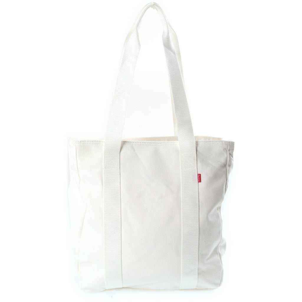 SUPREME(シュプリーム) 20AW Canvas Tote ボックスロゴ キャンバス トートバッグ ホワイト
