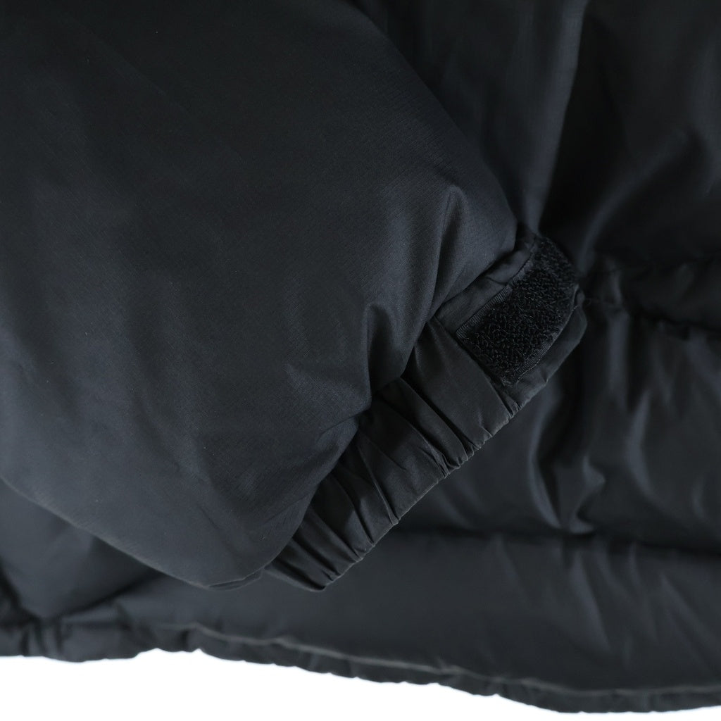 SUPREME(シュプリーム) 22AW ×THE NORTH FACE 800-Fill Half Zip Hooded Pullover ノースフェイス ハーフジップ フーデッドダウンジャケット ブラック ND52205I