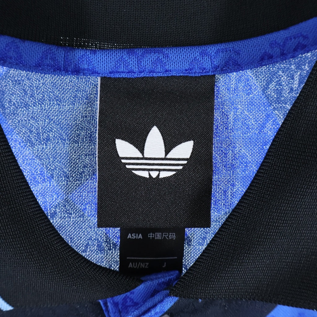 adidas(アディダス) THRASHER x ARGENTINA JERSEY スラッシャー AFA アルゼンティーナ ジャージ 半袖ゲームシャツ ブルー KX4551