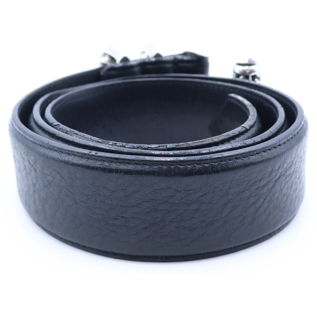CHROME HEARTS(クロムハーツ) BLT CLT ROLLER 3PC 3PCケルティックローラー レザーベルト ブラック/シルバー
