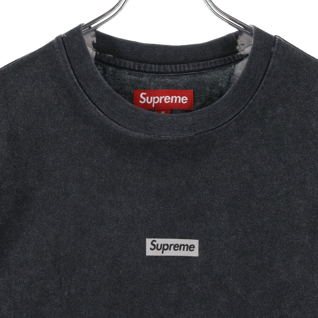 SUPREME(シュプリーム) 24SS Overprint Small Box S/S Top オーバープリント スモールボックスロゴTシャツ 半袖クルーネックカットソー ブラック