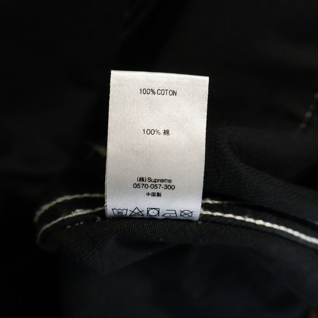 SUPREME(シュプリーム) 18AW Washed Work Trench Coat ウォッシュ加工 コットンワークトレンチコート ブラック