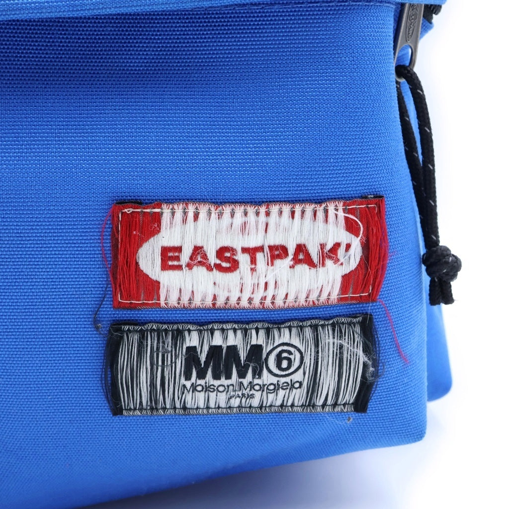 MM6 Maison Margiela(エムエムシックスメゾンマルジェラ) ×East Pack イーストパック ロゴデザイン バックパック リュック ブルー S63WA0022