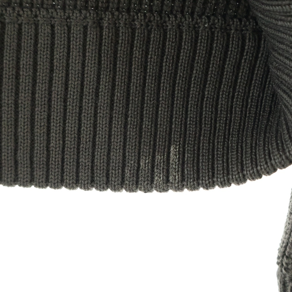 MONCLER(モンクレール) 19AW MAGLIONE TRICOT CARDIGAN ニット切り替え フーデッドダウンジャケット カーキ E20919402800