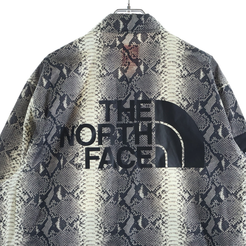 SUPREME(シュプリーム) 18AW ×THE NORTH FACE Snakeskin Taped Seam Coaches Jacket ザノースフェイス スネークスキンテープシーム コーチジャケット グレー NP11803I