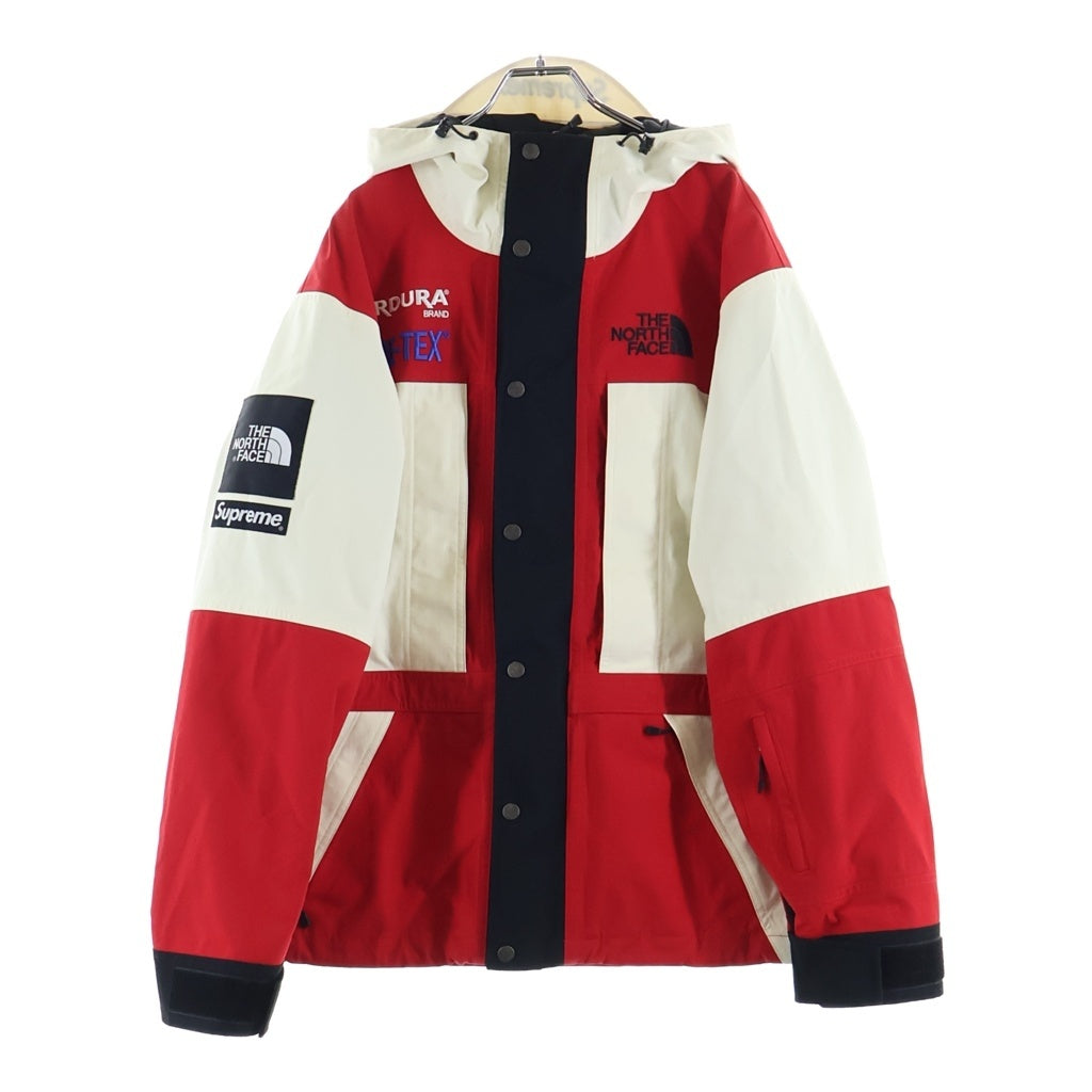SUPREME(シュプリーム) 18AW ×THE NORTH FACE Expedition Jacket ザノースフェイス エクスペディション フーデッドマウンテンジャケット レッド/アイボリー NP61810I