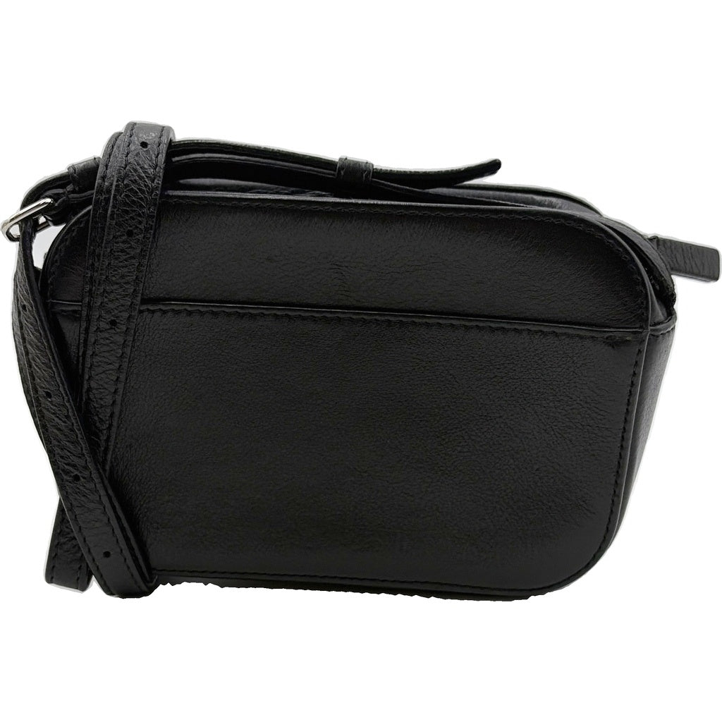 BALENCIAGA(バレンシアガ) EVERYDAY CAMERA BAG XS エブリデイ レザーショルダーカメラバッグ ブラック 652372 レディース
