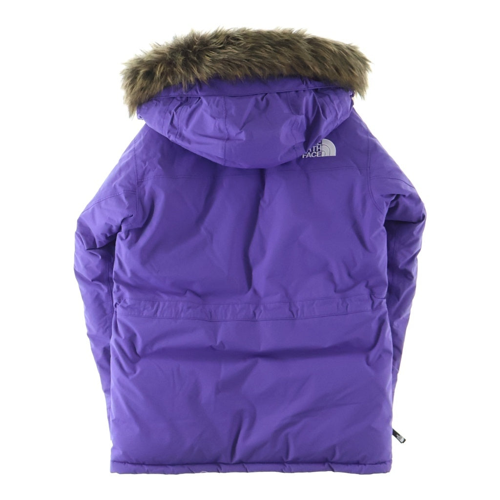 THE NORTH FACE(ザノースフェイス) SOUTHERN CROSS PARKA サザンクロスパーカ ファーフーデッド ジップアップナイロンダウンジャケット パープル ND91920