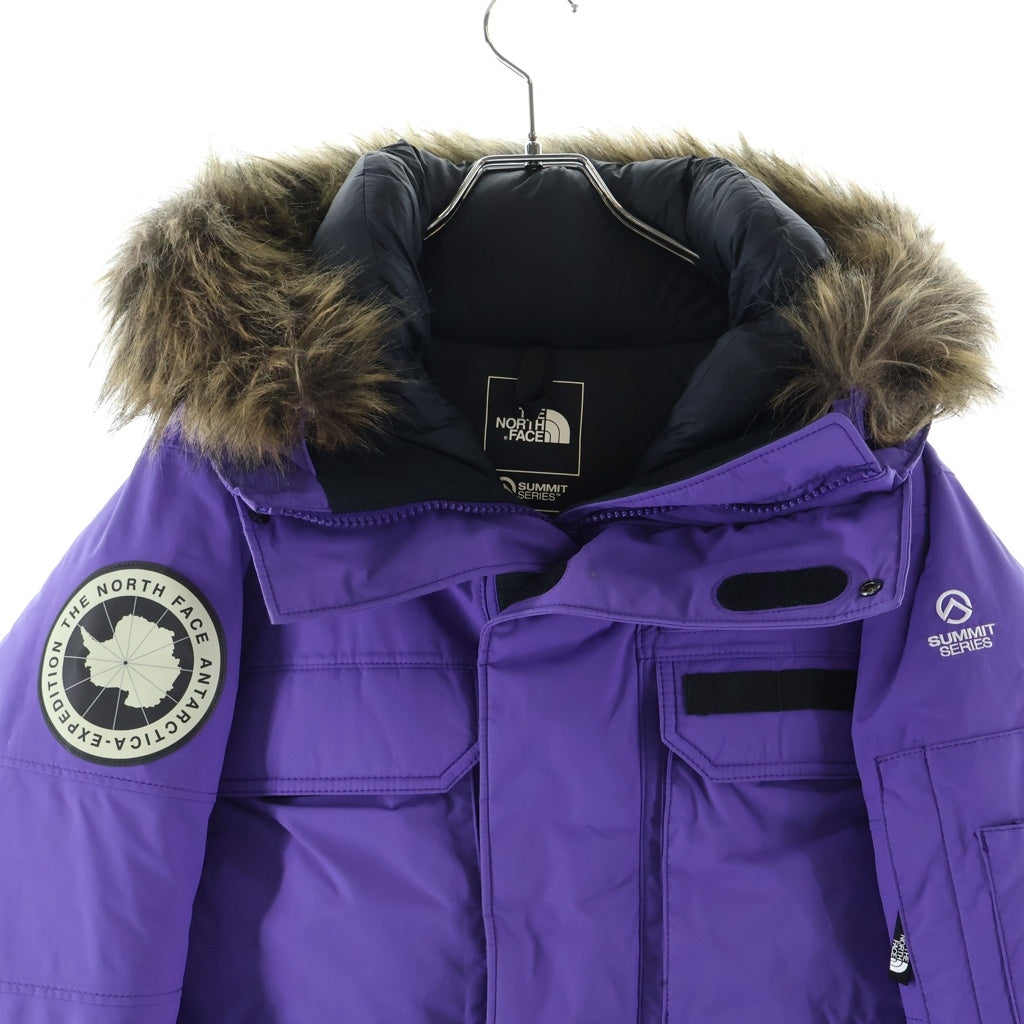 THE NORTH FACE(ザノースフェイス) SOUTHERN CROSS PARKA サザンクロスパーカ ファーフーデッド ジップアップナイロンダウンジャケット パープル ND91920