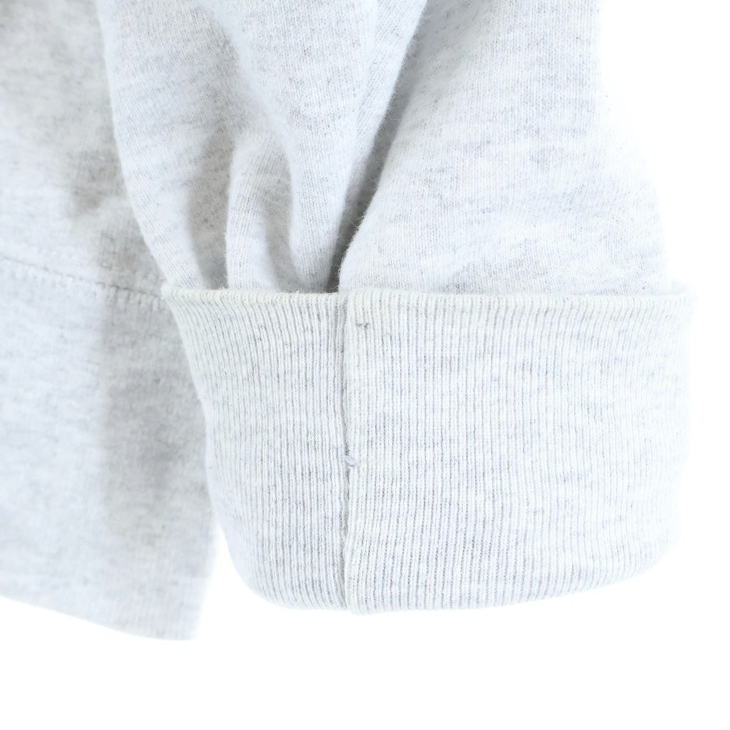 SUPREME(シュプリーム) 19AW Fuck You Crewneck ファックユー フロント刺繍クルーネックスウェットトレーナー グレー