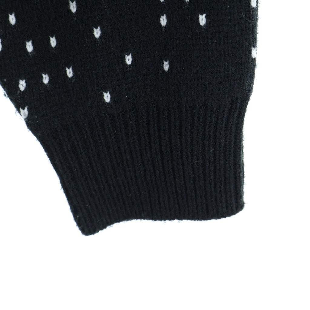 SUPREME(シュプリーム) 20SS New York Sweater ニューヨーク クルーネックニットセーター ブラック/ホワイト