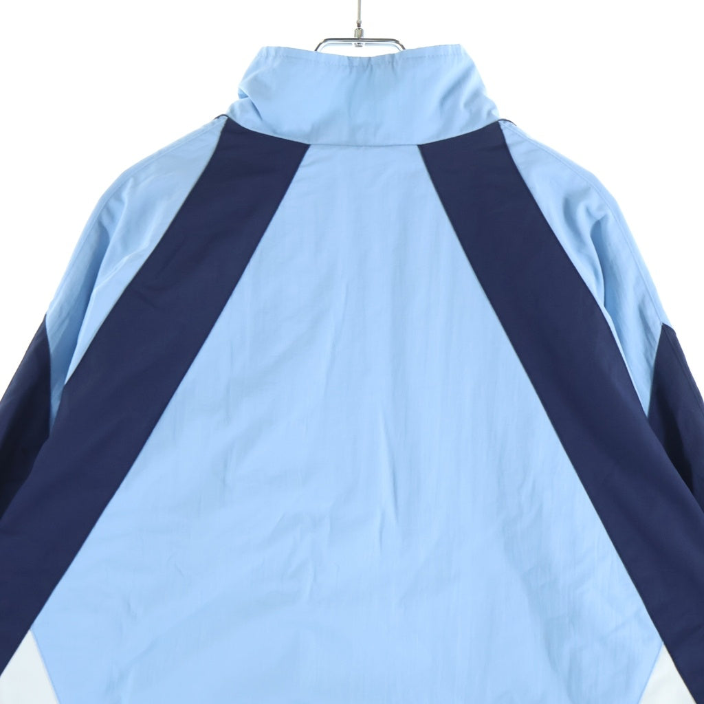 SUPREME(シュプリーム) 20SS Paneled Track Jacket パネルド ロゴプリント ナイロントラックジャケット ブルー