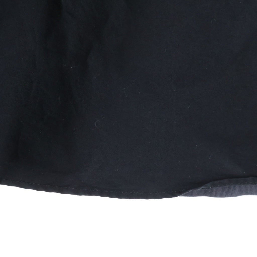 BALENCIAGA(バレンシアガ) 24AW メタルBBロゴ ハイブリッド コットンポプリン半袖シャツ ブラック 790862
