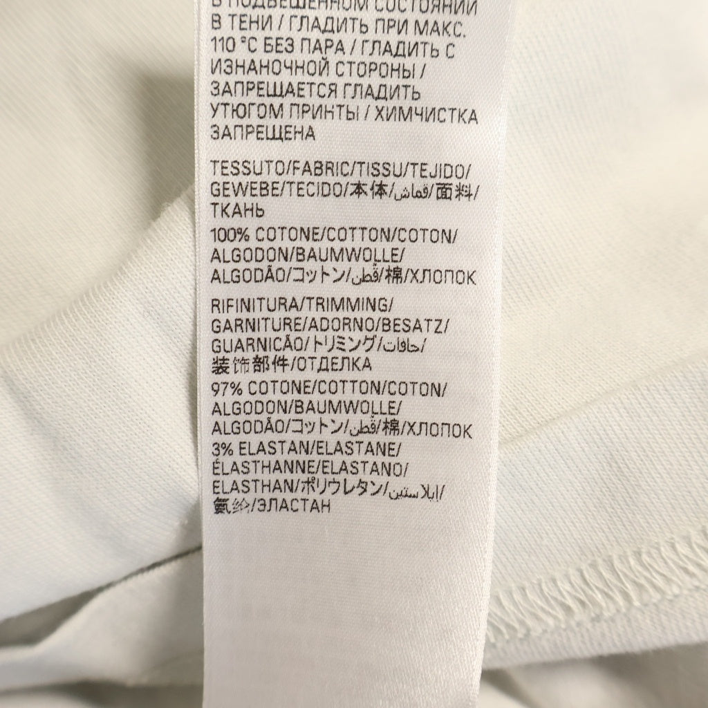 BALENCIAGA(バレンシアガ) I LOVE PARISプリント オーバーサイズ クルーネック半袖Tシャツ カットソー ホワイト 787349