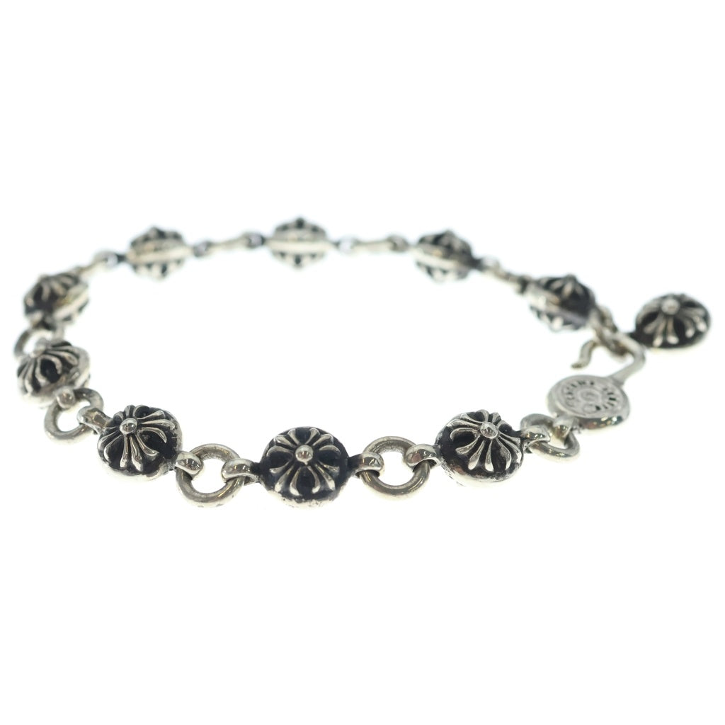 CHROME HEARTS(クロムハーツ) NO2 BALL #2クロスボールブレスレット シルバー BCA176
