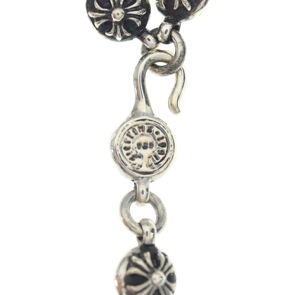 CHROME HEARTS(クロムハーツ) NO2 BALL #2クロスボールブレスレット シルバー BCA176