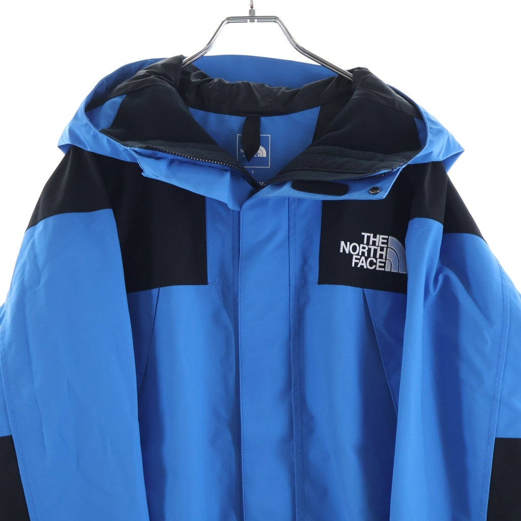THE NORTH FACE(ザノースフェイス) MOUNTAIN JACKET フーデッドナイロン マウンテンジャケット ブルー/ブラック NP62510
