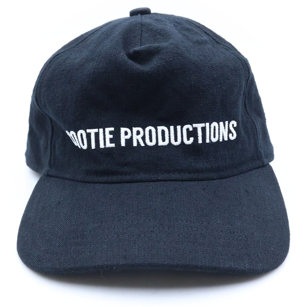 COOTIE PRODUCTIONS(クーティー プロダクションズ) 26SS C/Li CANVAS 5 PANEL CAP ロゴ刺繍 キャンバス5パネルキャップ 帽子 ブラック CTE-26S505