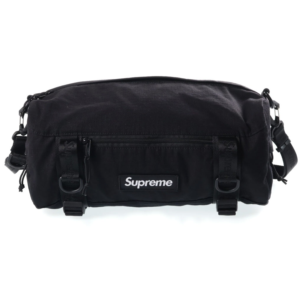 SUPREME(シュプリーム) 26SS Utility Bag ユーティリティ コットンリップストップ ショルダーバッグ ブラック レディース