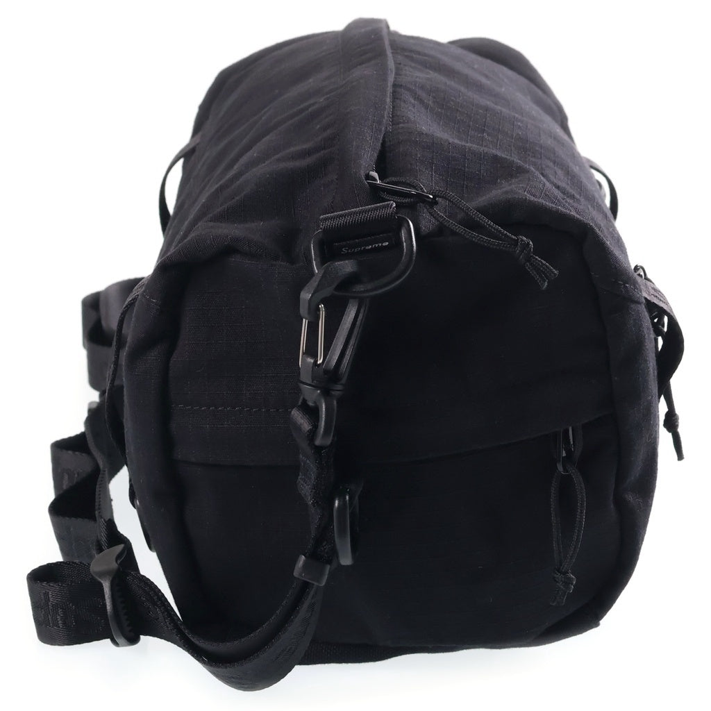 SUPREME(シュプリーム) 26SS Utility Bag ユーティリティ コットンリップストップ ショルダーバッグ ブラック レディース