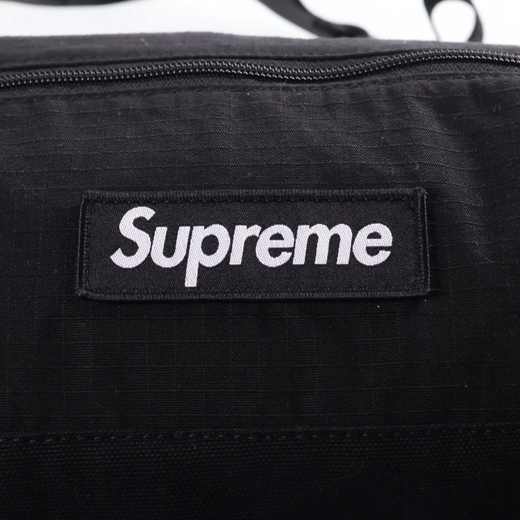 SUPREME(シュプリーム) 26SS Utility Bag ユーティリティ コットンリップストップ ショルダーバッグ ブラック レディース